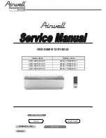 Airwell AWAU-YDDE009-H11 Service Manual preview