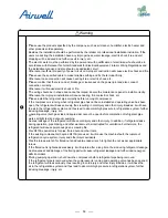 Preview for 61 page of Airwell AWAU-YDV1010-H13 Service Manual