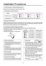 Предварительный просмотр 15 страницы Airwell AWSI-CBV005-N11 Operation & Installation Manual