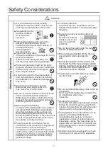 Preview for 9 page of Airwell AWSI-DBV018-N11 Operation & Installation Manual