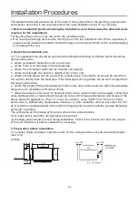 Preview for 20 page of Airwell AWSI-DCV048-N11 Operation & Installation Manual