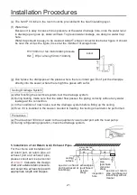 Preview for 23 page of Airwell AWSI-DCV048-N11 Operation & Installation Manual