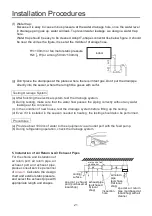 Preview for 23 page of Airwell AWSI-DCV072-N11 Operation And Installation Manual