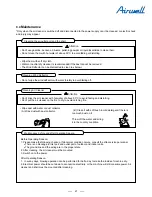 Предварительный просмотр 23 страницы Airwell AWSI-HBV007-N11 Service Manual