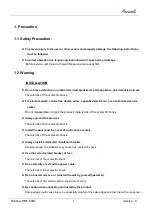 Preview for 3 page of Airwell AWWR-WDF009-C12 Service Manual