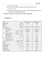 Preview for 7 page of Airwell AWWR-WDF009-C12 Service Manual