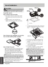 Preview for 28 page of Airwell CDM Cassette AW-YDFA012-H91 Installation Manual