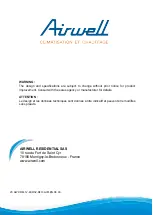 Preview for 32 page of Airwell CDM Cassette AW-YDFA012-H91 Installation Manual