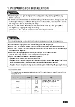 Preview for 5 page of Airwell CDM009X Installation Manual