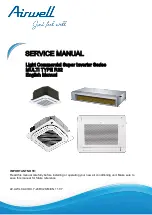 Airwell CDMX-022N-09M25 Service Manual preview