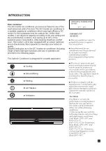 Preview for 3 page of Airwell DC Inverter GCLDCI30RC Programming & Operation Manual