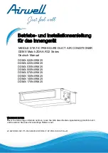 Preview for 78 page of Airwell DDMX-022N-09M25 User & Installation Manual