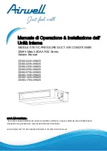 Preview for 116 page of Airwell DDMX-022N-09M25 User & Installation Manual