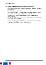 Preview for 9 page of Airwell DNC 1150 Installation Instructions Manual