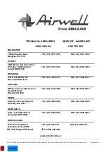 Preview for 32 page of Airwell DNC 1150 Installation Instructions Manual