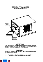 Предварительный просмотр 22 страницы Airwell DS 26 RCG Installation Instructions Manual