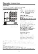 Preview for 20 page of Airwell FAV012 Operation Manual