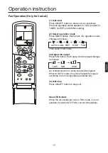 Preview for 23 page of Airwell FAV012 Operation Manual