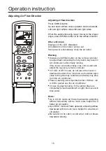 Preview for 24 page of Airwell FAV012 Operation Manual