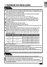 Preview for 5 page of Airwell FDM018 Installation Manual