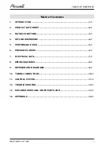 Preview for 3 page of Airwell FLO 12 DCI Service Manual