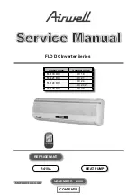 Preview for 1 page of Airwell FLO 18 DCI Service Manual