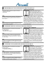 Preview for 4 page of Airwell FVVA-025N-01M22 User & Installation Manual