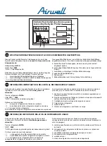 Preview for 6 page of Airwell FVVA-025N-01M22 User & Installation Manual