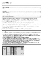 Preview for 8 page of Airwell FVVA-025N-01M22 User & Installation Manual