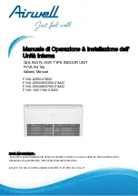 Preview for 29 page of Airwell FVVA-025N-01M22 User & Installation Manual