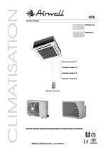 Preview for 1 page of Airwell GC18RCD Instalation Instructions