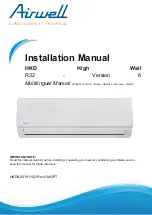 Preview for 1 page of Airwell HKD Installation Manual