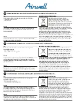 Preview for 4 page of Airwell HVVA-025/022N-01M22 User & Installation Manual