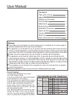 Preview for 8 page of Airwell HVVA-025/022N-01M22 User & Installation Manual