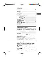 Preview for 3 page of Airwell IU-MINV-HW-12H Instruction Manual