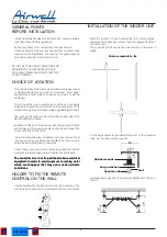 Preview for 9 page of Airwell K 30 RCF Service & Installation Manual