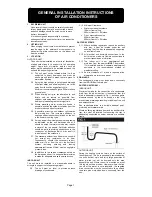 Preview for 3 page of Airwell K CassetteSeries Service & Installation Manual