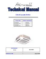 Airwell K XLN24 RC 3PH Technical Manual preview