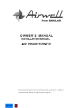 Предварительный просмотр 1 страницы Airwell KN-24SH Owner'S Manual And Installation Instructions