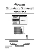 Airwell LEX/HAD 50DCI Service Manual preview