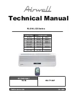 Preview for 1 page of Airwell ONG 12 Technical Manual