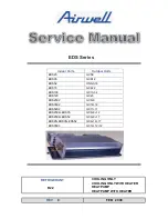 Airwell ONG3-18 Service Manual preview