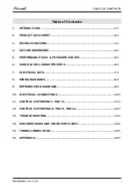 Preview for 3 page of Airwell PNX 12 DCI Service Manual