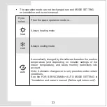 Preview for 26 page of Airwell RCW30 User Manual