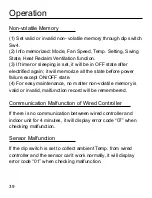 Preview for 40 page of Airwell RWV05 Operation & Installation Manual