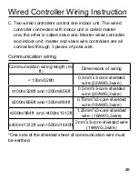 Preview for 49 page of Airwell RWV05 Operation & Installation Manual