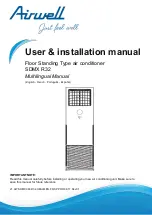 Airwell SDMX R32 User & Installation Manual preview