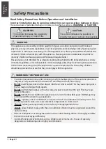 Preview for 5 page of Airwell SDMX R32 User & Installation Manual