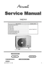 Airwell SX 12 DCI Service Manual preview