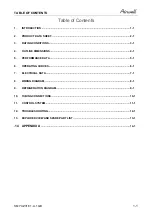 Preview for 3 page of Airwell SX 12 DCI Service Manual